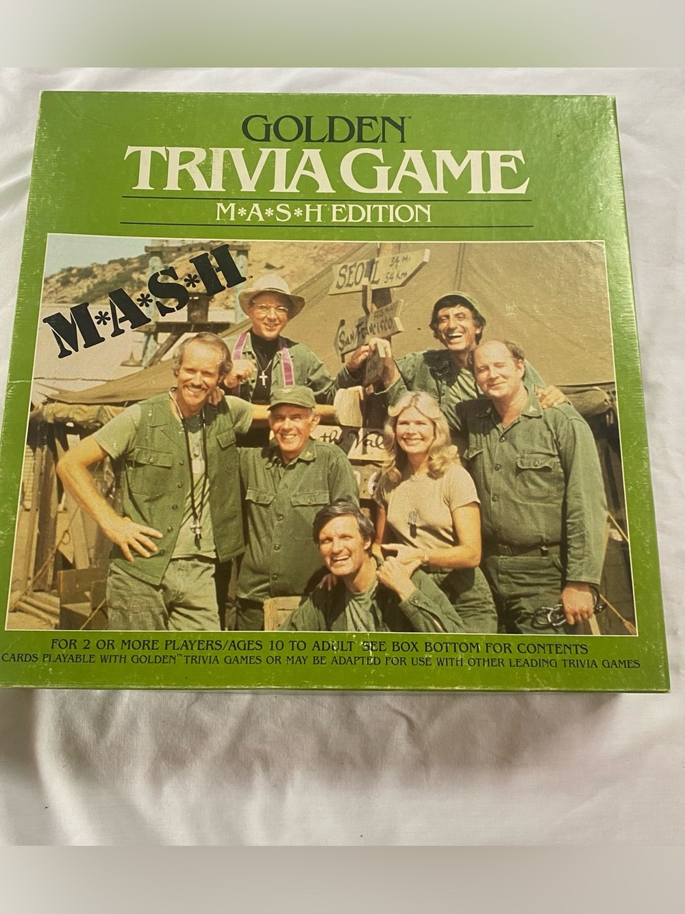 Vintage 1984 MAS*H Golden Trivia Game – Complete Retro TV Collectible